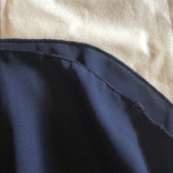 3/$10 navy flowy shirt/blouse - Picture 6 of 6